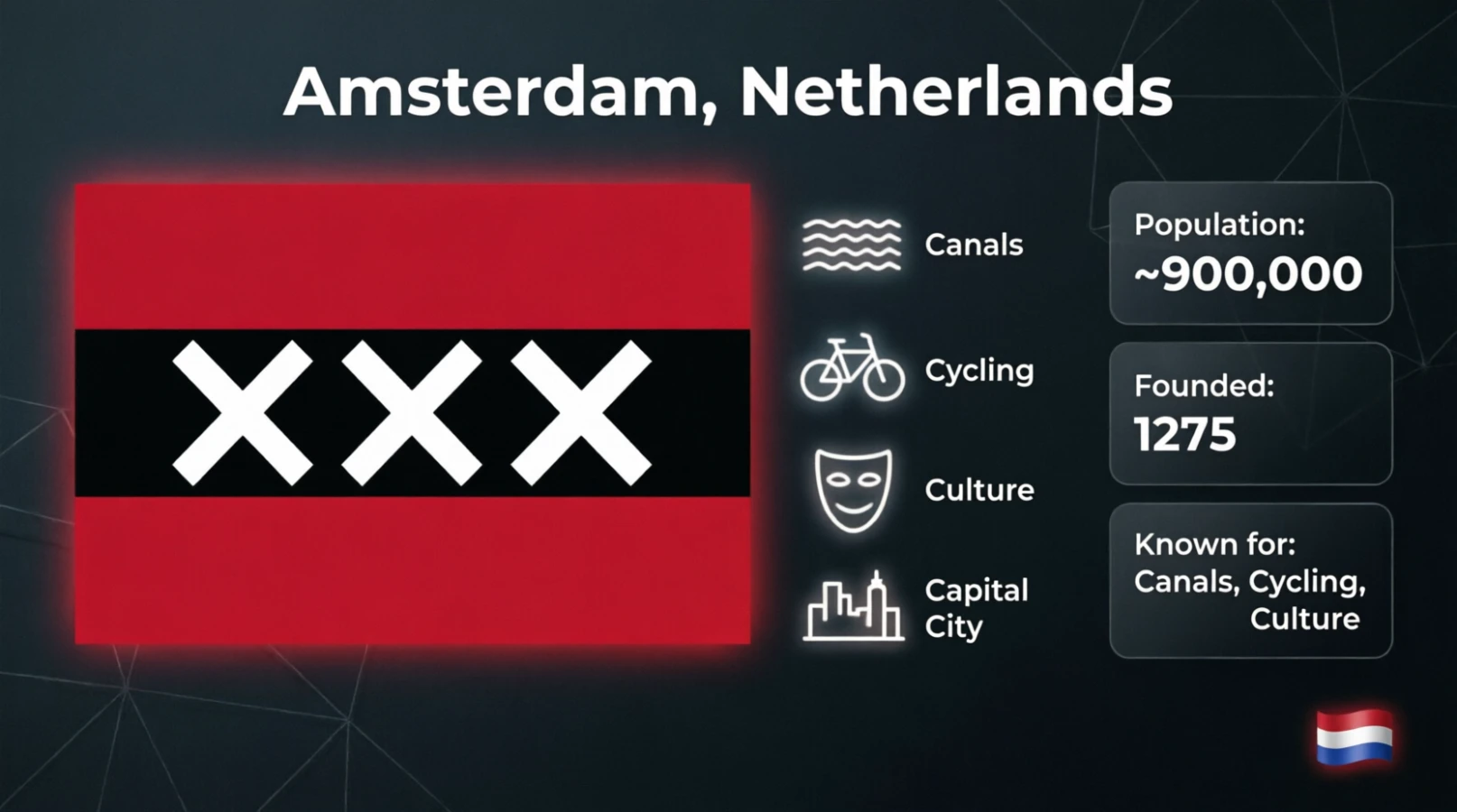 amsterdam flag emoji