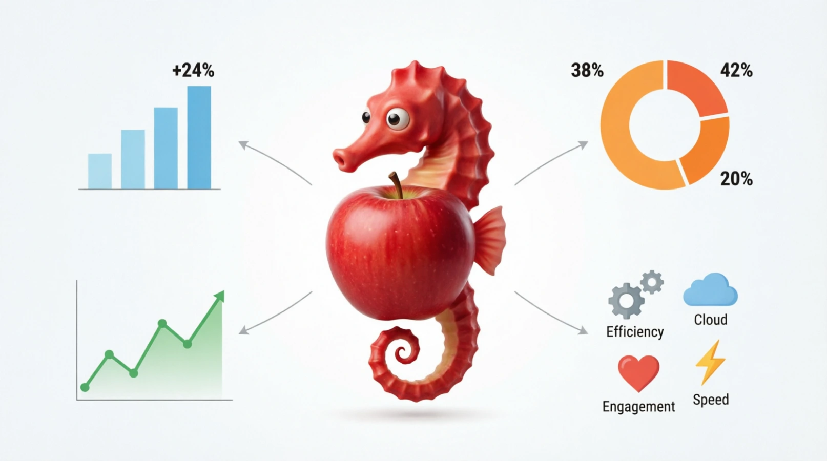 apple seahorse emoji