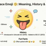 tongue face emoji