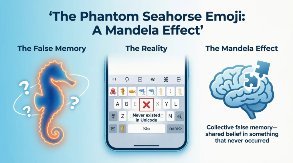What do apple seahorse emoji mean