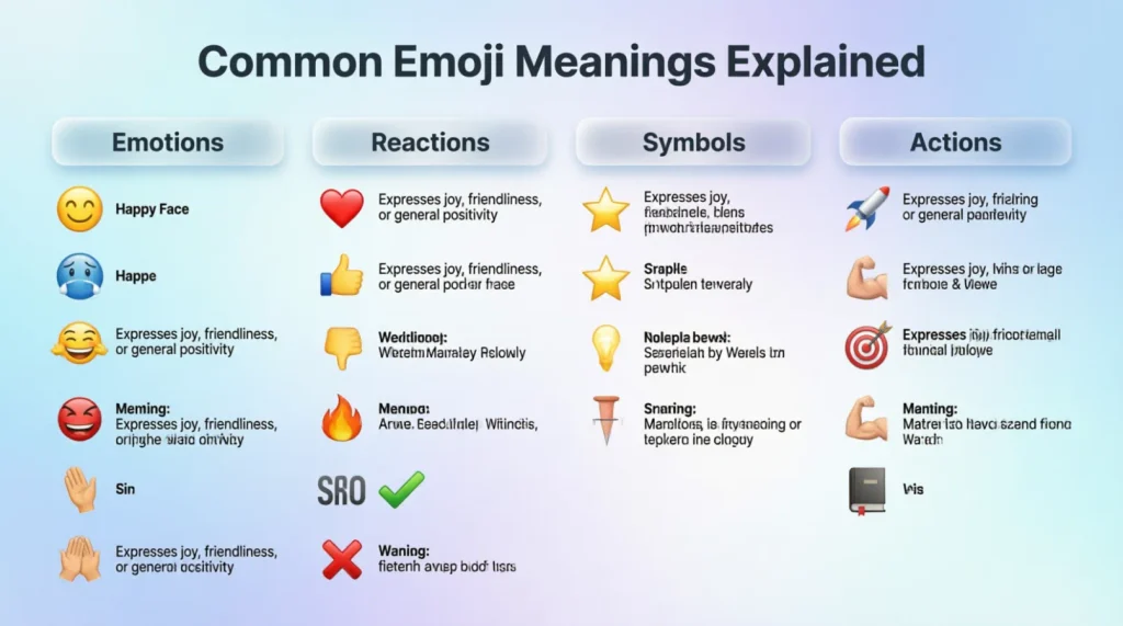 What do emoji mean