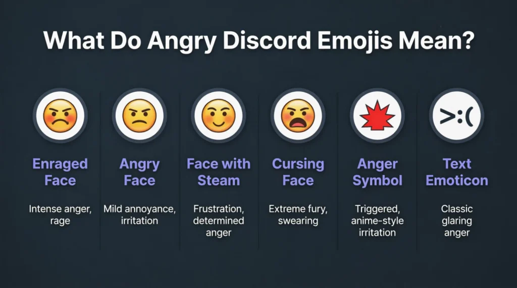 What Do Angry Discord Emoji Mean